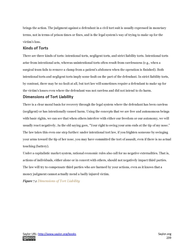 Business Law and the Legal Environment - Page 239